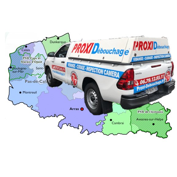 Camion Proxi Débouchage sur carte 3