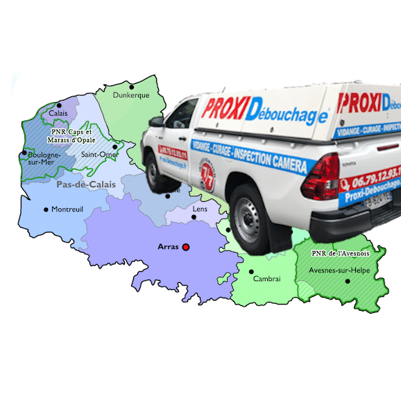 Camion Proxi Débouchage sur carte 4