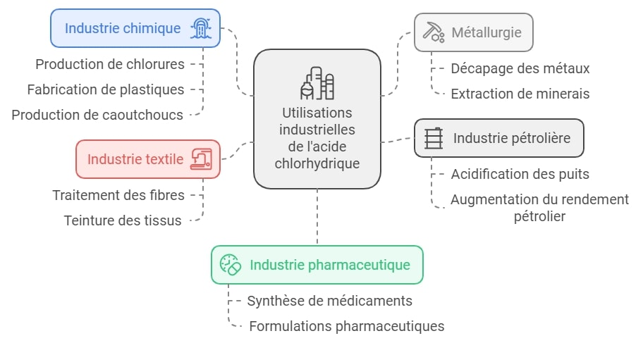 acide chlorhydrique dans lindustrie