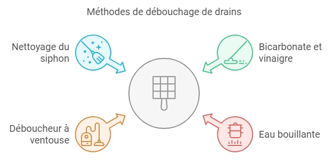 Solutions de debouchage maison