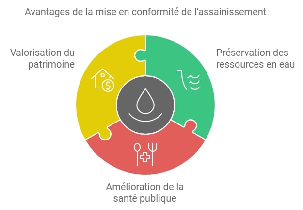 Avantages de la mise en conformite de lassainissement