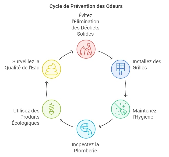 Prevention des mauvaises odeurs