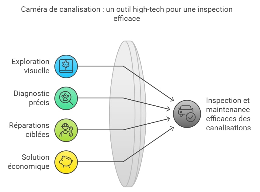 Camera de canalisation