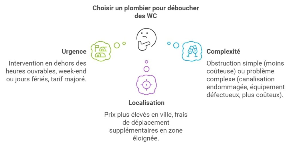 Choisir un plombier pour deboucher des WC
