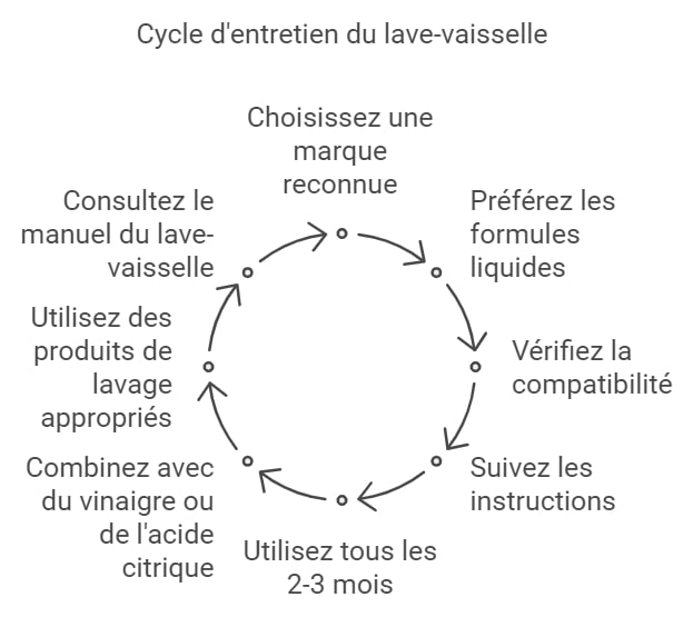 Cycle dentretien du lave vaisselle