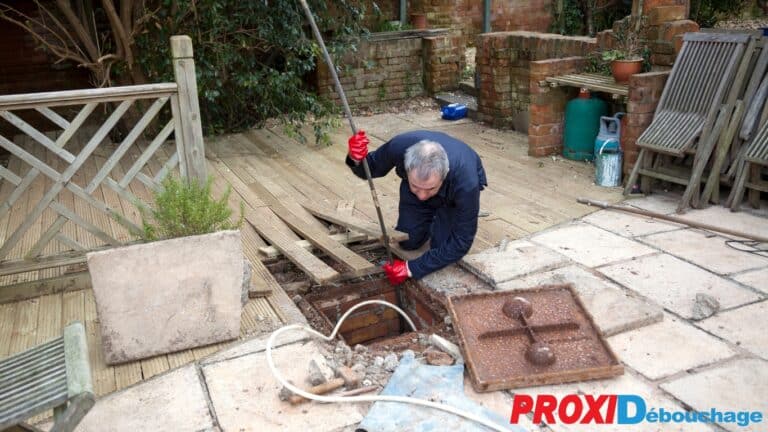 Comment deboucher un egout exterieur